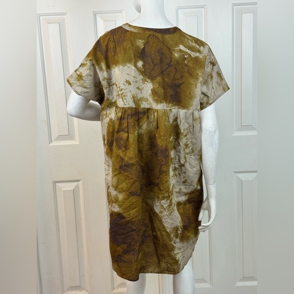 Grade & Gather Blue Gray Splatter Mini Dress S/M - Picture 16 of 16